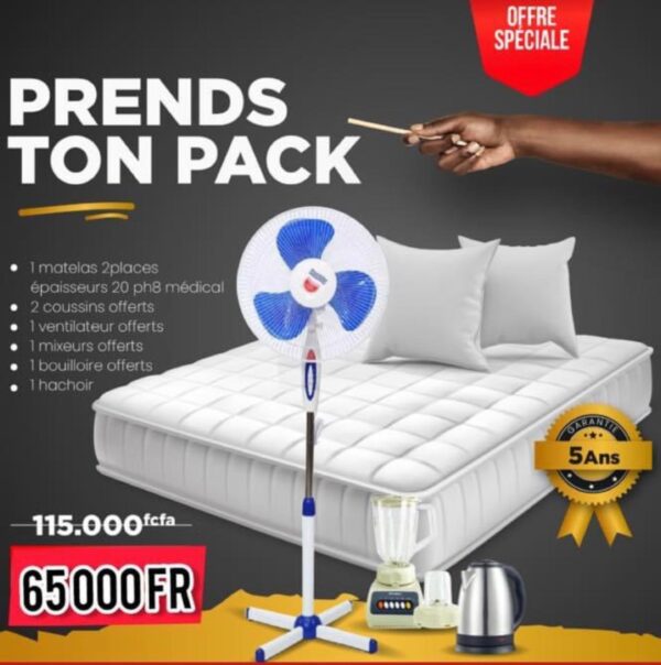 Matelas Médicaux PH8 & Orthopédiques PH10 – Confort, Santé & Cadeaux Offerts 🚚